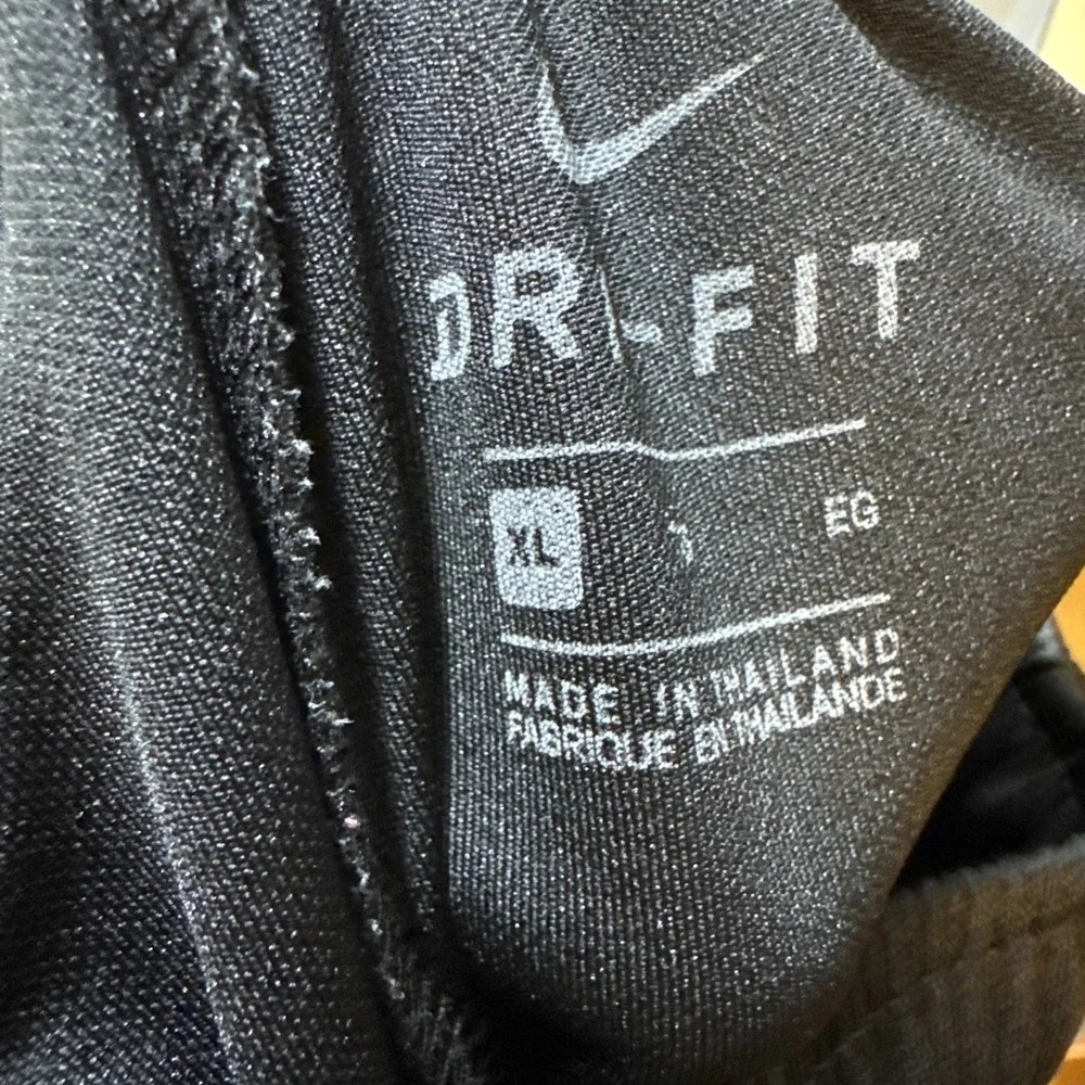 Nike Men's Dri-FIT Training Pants Black Joggers 927388-010 XL